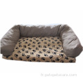 Canapé de chien confortable de luxe pour animal de compagnie chien